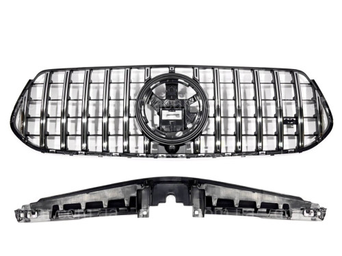 Решетка радиатора GT CHROME Mercedes GLE-Class V167 2023+ артикул 8795