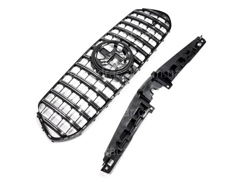 Решетка радиатора GT CHROME Mercedes GLE-Class V167 2023+ артикул 8795