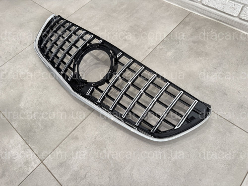 Решетка радиатора GT CHROME Mercedes Benz V-class W447 2020-2023 ДЛЯ AMG артикул 8834