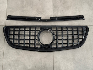 Решетка радиатора GT BLACK Mercedes Benz Vito W447 2020-2023