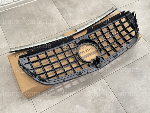 Решетка радиатора GT BLACK Mercedes Benz Vito W447 2020-2023 артикул 8824