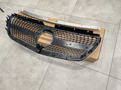 Решетка радиатора DIAMOND SILVER Mercedes Benz Vito W447 2020-2023  артикул 8825
