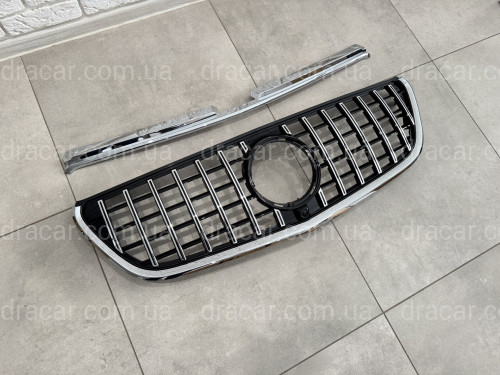 Решетка радиатора GT CHROME Mercedes Benz Vito W447 2014-2019 артикул 8819