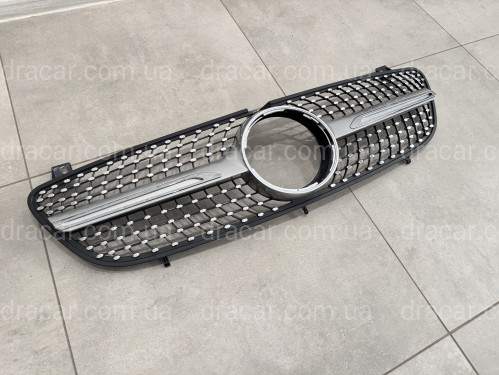Решетка радиатора DIAMOND Mercedes Benz Vito W639 2003-2009 артикул 8817