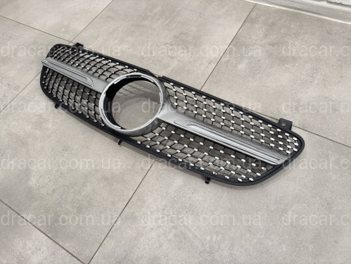 Решетка радиатора DIAMOND Mercedes Benz Vito W639 2003-2009 артикул 8817