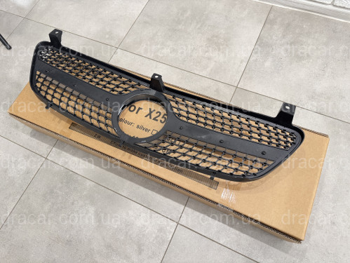 Решетка радиатора DIAMOND Mercedes Benz Vito W639 2003-2009 артикул 8817