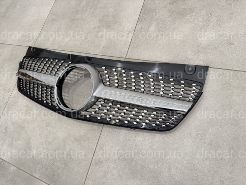 Решетка радиатора DIAMOND Mercedes Benz Vito W639 2010-2015 артикул 8818
