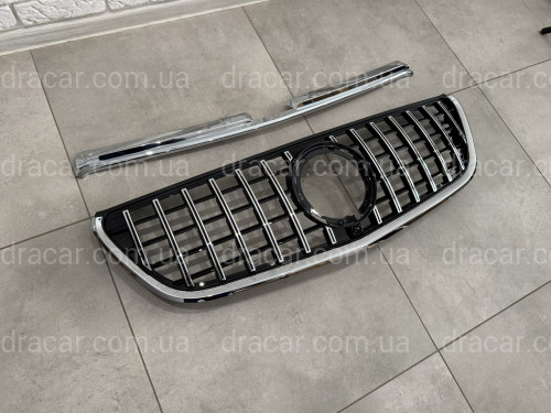 Решетка радиатора GT CHROME Mercedes Benz Vito W447 2020-2023 артикул 8823
