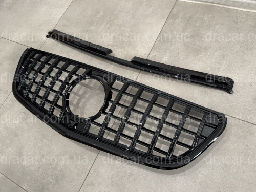 Решетка радиатора GT BLACK Mercedes Benz Vito W447 2014-2019 артикул 8820
