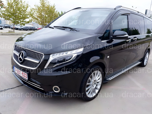 Решетка радиатора DIAMOND BLACK Mercedes Benz Vito W447 2014-2019 артикул 8822