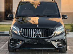 Решетка радиатора GT CHROME Mercedes Benz V-class W447 2020-2023 ДЛЯ AMG