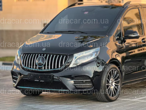 Решетка радиатора GT CHROME Mercedes Benz V-class W447 2020-2023 ДЛЯ AMG артикул 8834
