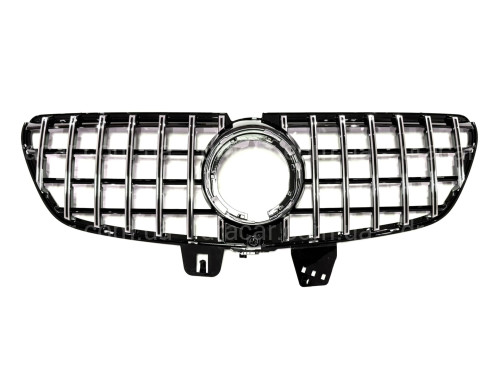Решетка радиатора GT CHROME Mercedes Benz V-class W447 2020-2023 ОБЫЧНЫЙ НЕ AMG артикул 8831