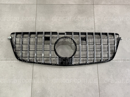 Решетка радиатора GT CROME Mercedes-Benz GL class X166 2012-2015 ДЛЯ AMG  артикул 8805
