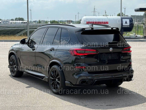 Спойлер на крышку багажника Paradigma BMW X5 G05 2018+, цвет черный глянец артикул 8850