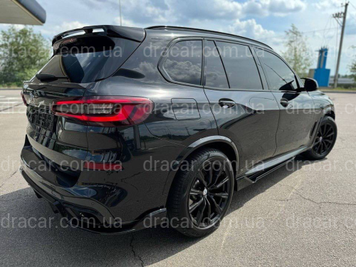 Спойлер на крышку багажника Paradigma BMW X5 G05 2018+, цвет черный глянец артикул 8850