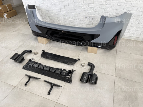 Рестайлинг комплект обвеса X4M F98 2022+ для BMW X4 G02 F98 2018-2021 артикул 8685