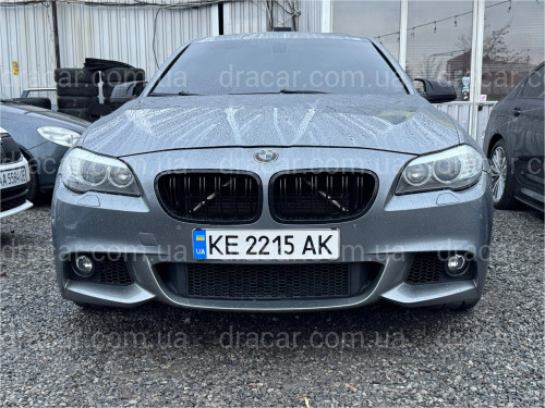 Передний бампер в сборе M Paket BMW 5 Series F10 F11 2010-2013 (под омыватели / с отверстиями под парктроники / с отверстиями туманок) артикул 7923