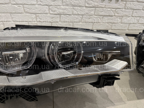 Фары Full LED BMW X5 F15 / X6 F16 2013-2018 комплетные с блоками 2шт., АПГРЕЙД КСЕНОН В LED артикул 8862