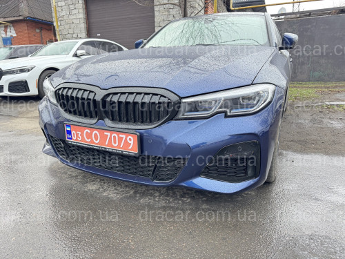 Передний бампер M paket BMW 3 series G20 G21 2019-2022 артикул 7867