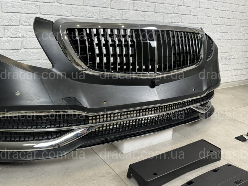 Обвес Maybach (передний / задний бампер, решетка) Mercedes V Class Vito Metris W447 2014-2023 артикул 8236