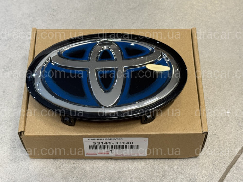Эмблема TOYOTA гибрид синяя ПОД ДИСТРОННИК 5314133140	 артикул 8897