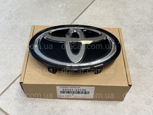 Эмблема TOYOTA черная ПОД ДИСТРОННИК 5314133130 артикул 8896