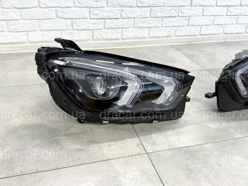 Фары Full LED Mercedes GLE-Class W167 C167 2019-2022 комплектные с блоками 2шт. артикул 8853