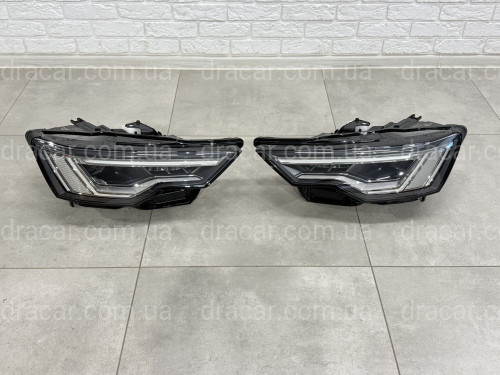 FULL LED фары для AUDI A6 C8  2018- 2шт. комплектные с блоками артикул 8875