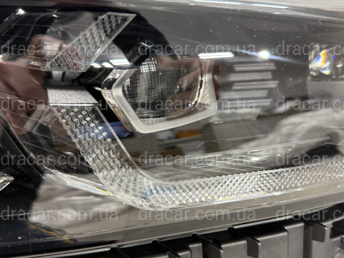 Фары Shadow Line Adaptive LED LCI рестайлинг для BMW X3 G01 F97 / X4 G02 F98 2021-2024 2шт. комплектные с блоками артикул 8879