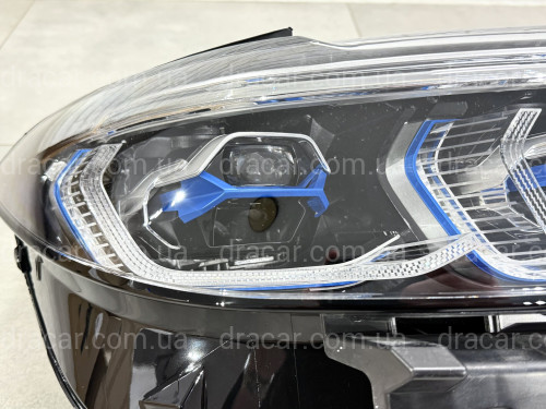 Фары LASER для BMW X7 G07 2019-2023 2шт., комплектные с блоками артикул 8878