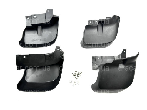Брызговики Mitsubishi L200 2015-2018, комплект 4шт. артикул 8900