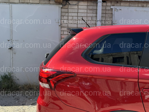 Спойлер козырек Mitsubishi Outlander 2012-2021 ABS пластик, цвет черный глянец артикул 8362