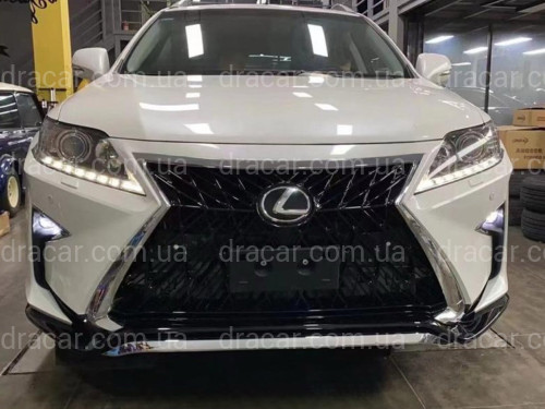 Обвес бампер передний Lexus RX 2012-2015 TRD в стиле 2016+ артикул 7606
