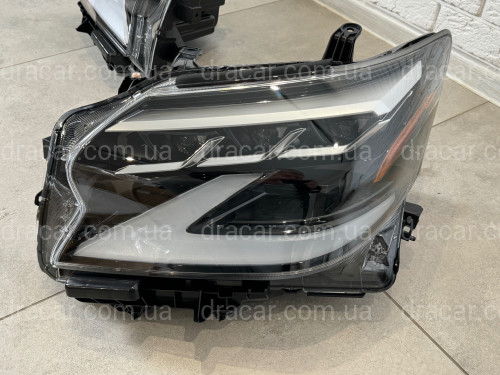 Левая фара Lexus GX 460 для 2020-2023, без блока артикул 8923