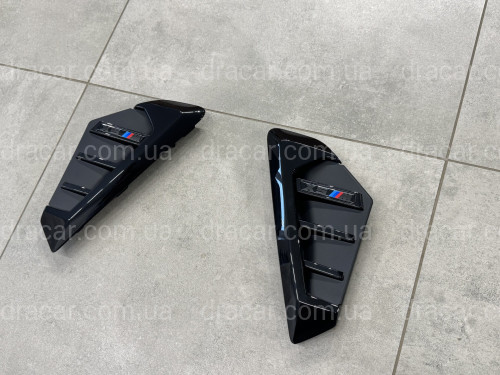 Жабры на крылья X5M LCI BMW X5 G05 2018- 2шт. артикул 8928