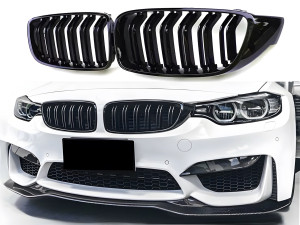 Решетка радиатора ноздри M4 стиль BMW 4 series F32 F33 F36 2013-2020