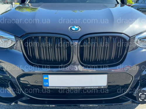 Решетка радиатора ноздри M стиль BMW X3 G01 X4 G02 2018-2021 артикул 7873