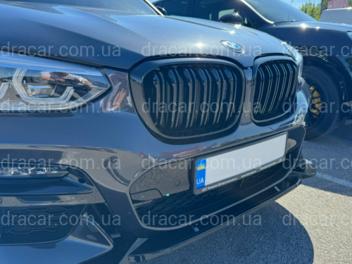 Решетка радиатора ноздри M стиль BMW X3 G01 X4 G02 2018-2021 артикул 7873
