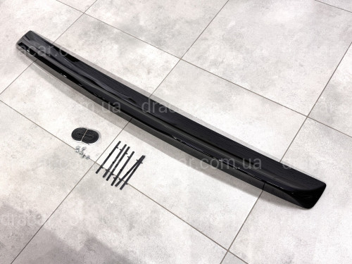 Спойлер лип багажника Dodge Challenger SRT 2008-2020 ABS пластик, черный глянец артикул 7633