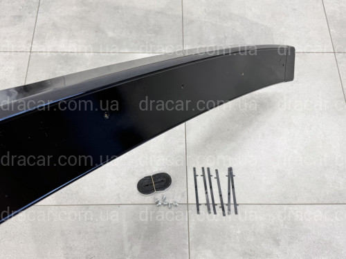 Спойлер лип багажника Dodge Challenger SRT 2008-2020 ABS пластик, черный глянец артикул 7633