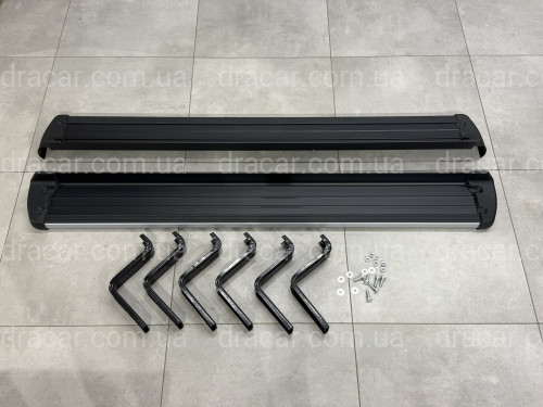 Пороги боковые OEM подножки Mitsubishi L200 2015- артикул 7749