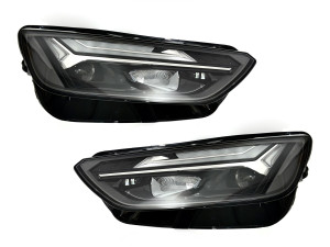 Фары LED для AUDI Q5 рестайлинг 2021-2024 2шт. комплектные с блоками