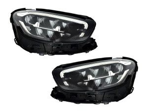 Фары Full LED Mercedes E-Class W213 рестайлинг 2020-2023 комплектные с блоками 2шт.