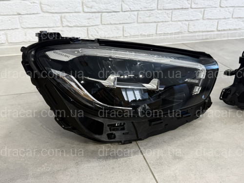 Фары Full LED Mercedes E-Class W213 рестайлинг 2020-2023 комплектные с блоками 2шт. артикул 8856