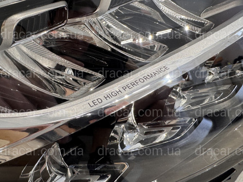 Фары Full LED рестайлинг 2019+ для Mercedes C-Class W205 2013-2021 комплектные с блоками 2шт. артикул 8854