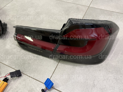 Задние фонари G30 Style для BMW 3 series F30 2012-2018 артикул 8864
