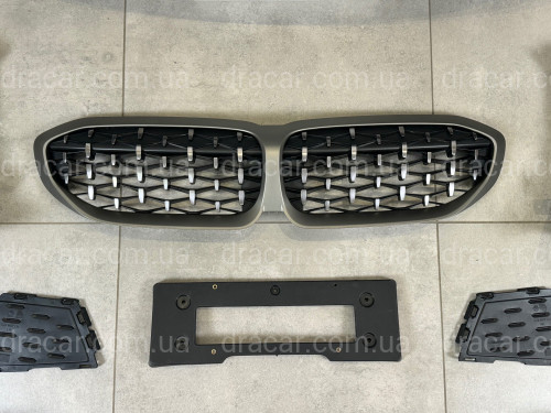 Передний бампер в сборе с ноздрями M 340i BMW 3 series G20 G21 2019-2022 артикул 8949