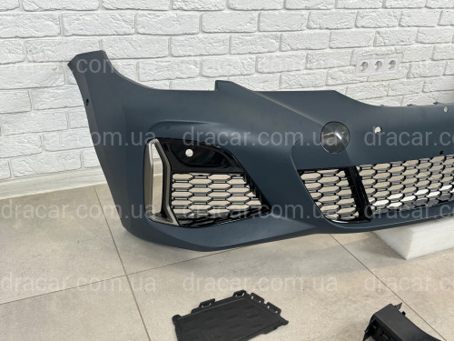 Передний бампер в сборе с ноздрями M 340i BMW 3 series G20 G21 2019-2022 артикул 8949