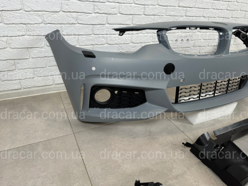 Бампер передний в сборе M пакет для BMW 4 series F32 / F33 / F36 2013-2020 артикул 8388